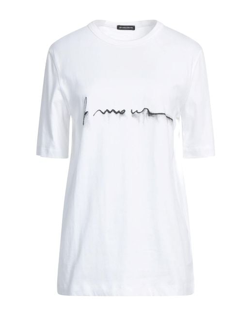 T-shirt di Ann Demeulemeester in White