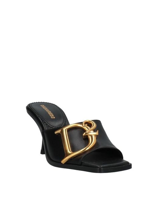 DSquared² Black Sandale