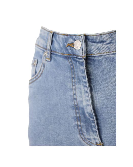 Pantalon en jean Moschino Jeans en coloris Blue