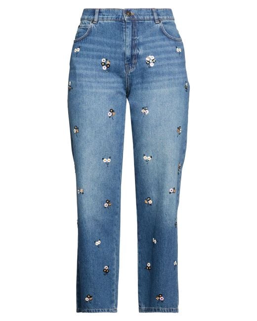 Weekend by Maxmara Blue Jeans Cotton, Polyester