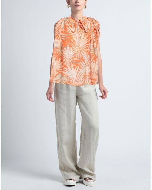 Top Fisico en coloris Orange