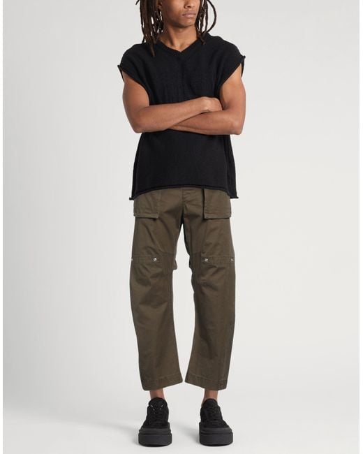 DSquared² Gray Pants Cotton for men