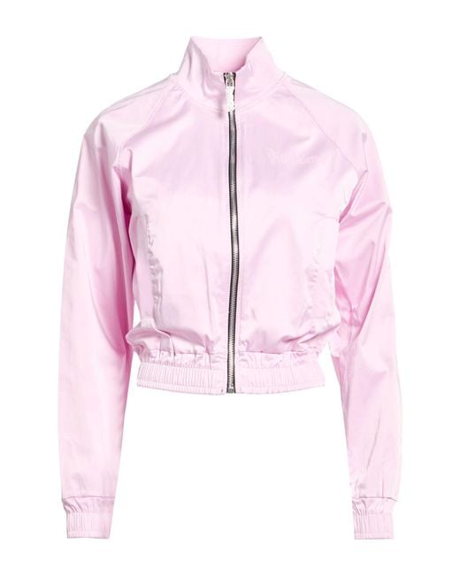 DISCLAIMER Pink Jacket Polyester, Cotton, Elastane