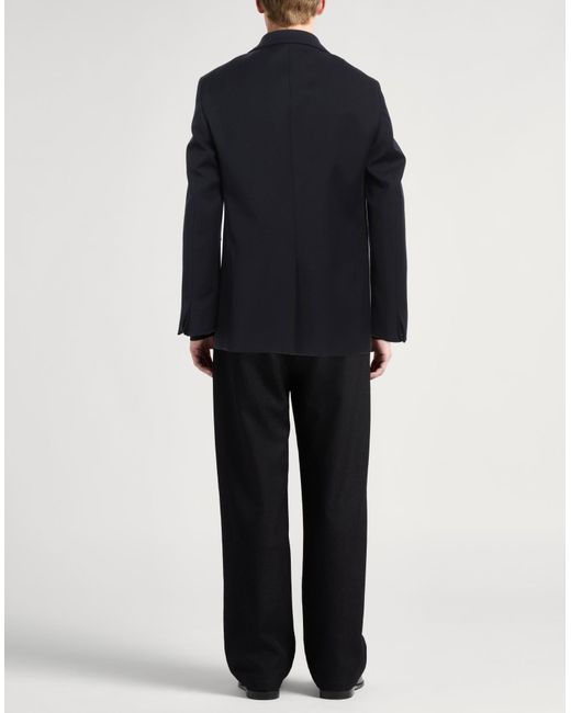 PT Torino Blue Midnight Blazer Virgin Wool for men