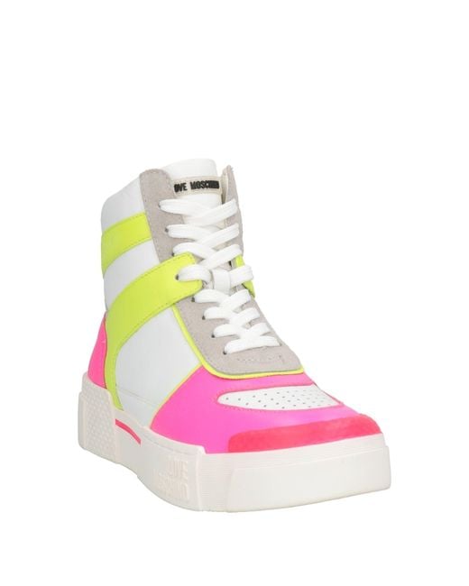 Love Moschino Pink Trainers