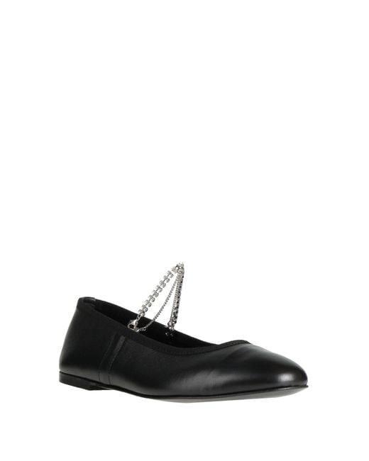 KATE CATE Black Ballet Flats