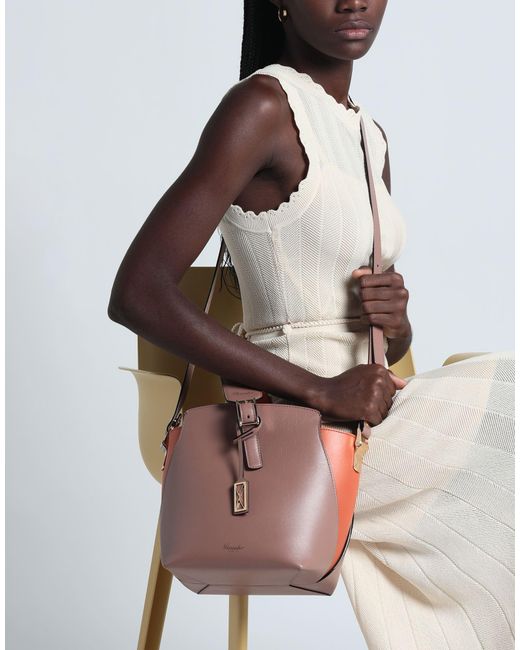 Pineider Pink Handbag