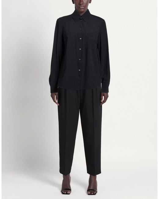 Luisa Cerano Blue Shirt Polyamide, Elastane