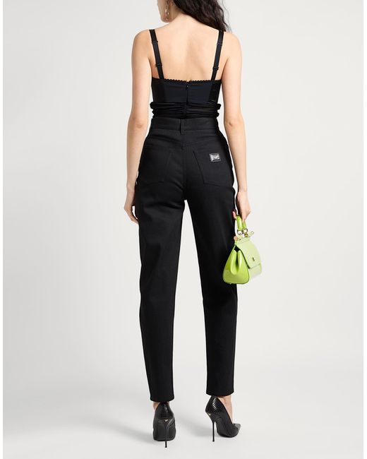 Dolce & Gabbana Black Top Polyester, Polyamide, Elastane