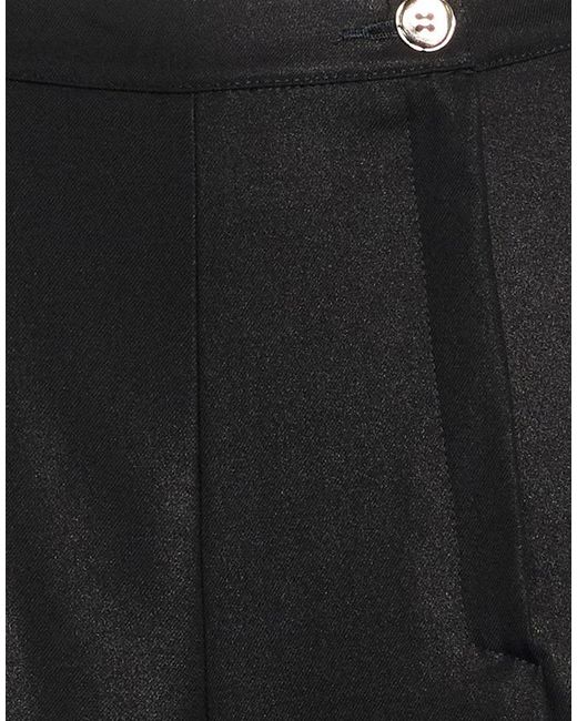 Pennyblack Black Pants Polyester, Viscose, Elastane