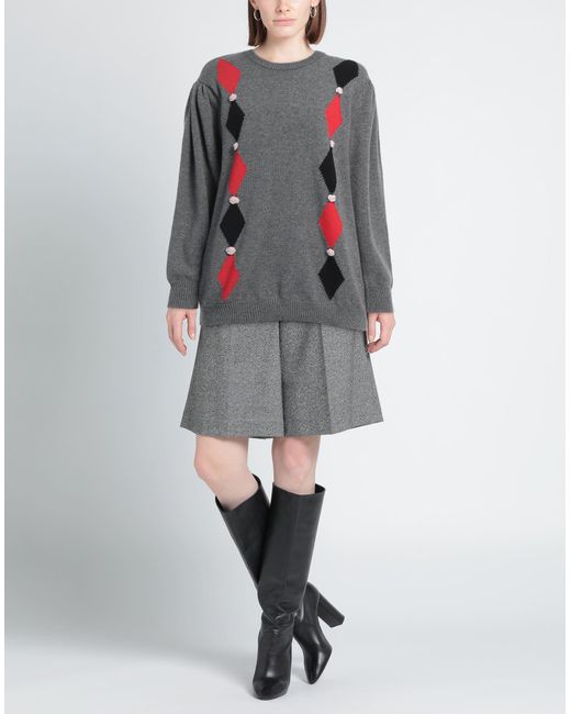 Alessandra Rich Gray Pullover