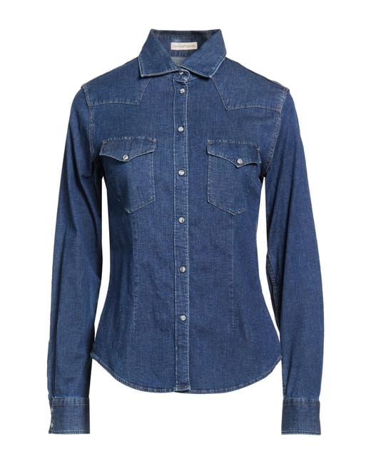 Camicettasnob Blue Denim Shirts