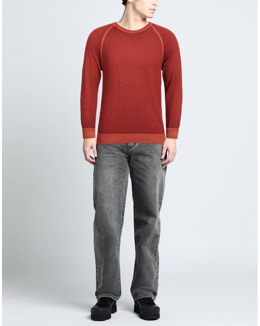 Gran Sasso Red Sweater for men