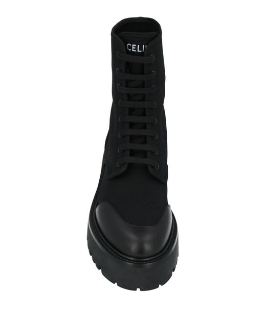 Céline Black Ankle Boots for men