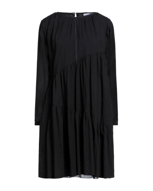 Alpha Studio Black Mini Dress