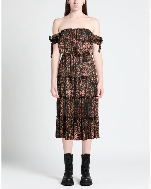 misa brown dress Misa Los Angeles