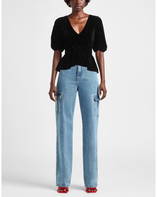 Ganni Black Top