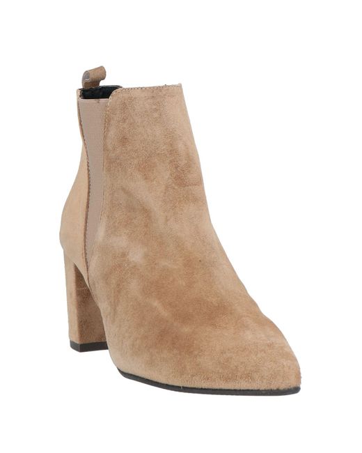 Marian Natural Ankle Boots