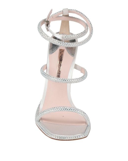 Sophia Webster White Sandals Leather