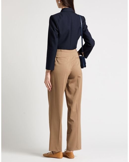 Sandro Blue Blazer Virgin Wool, Polyester