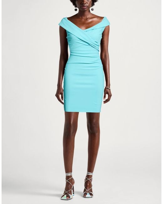 La Petite Robe Di Chiara Boni Blue Mini Dresses