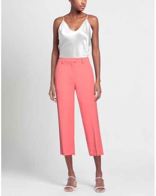 Etro Pink Cropped Trousers