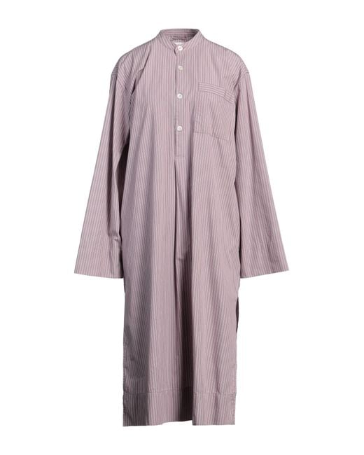 Birkenstock x Tekla Purple Midi-Kleid