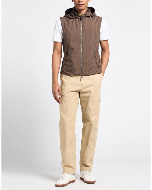 Moorer Brown Vests for men
