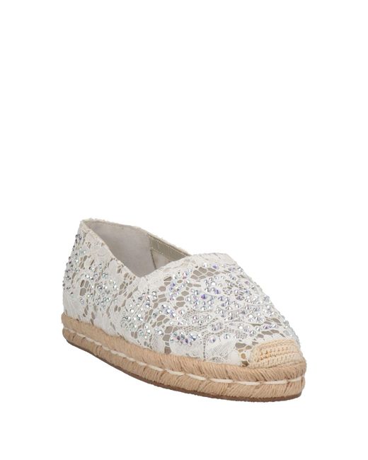 Le Silla White Espadrilles
