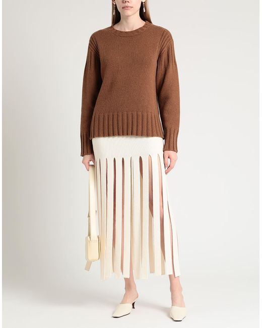 Jil Sander Brown Jumper