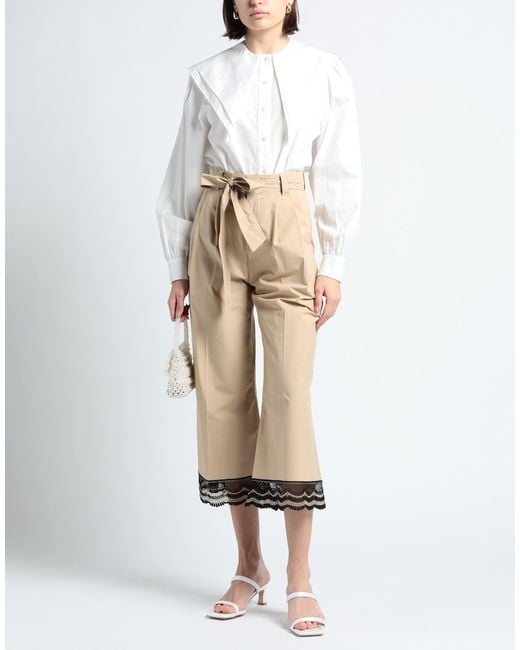 Twinset Natural Pants