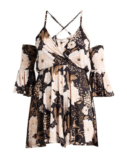Relish Brown Playsuits
