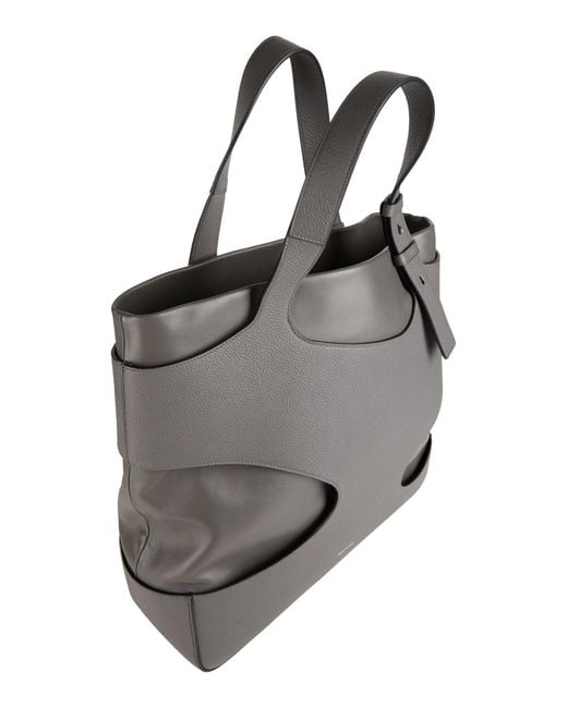 Ferragamo Gray Handbag