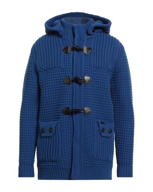 Bark Blue Coat for men