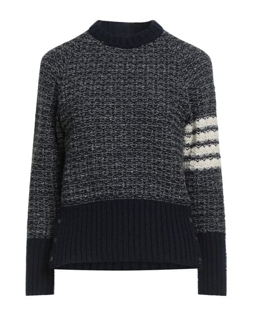 Thom Browne Black Sweater Wool, Mohair Wool