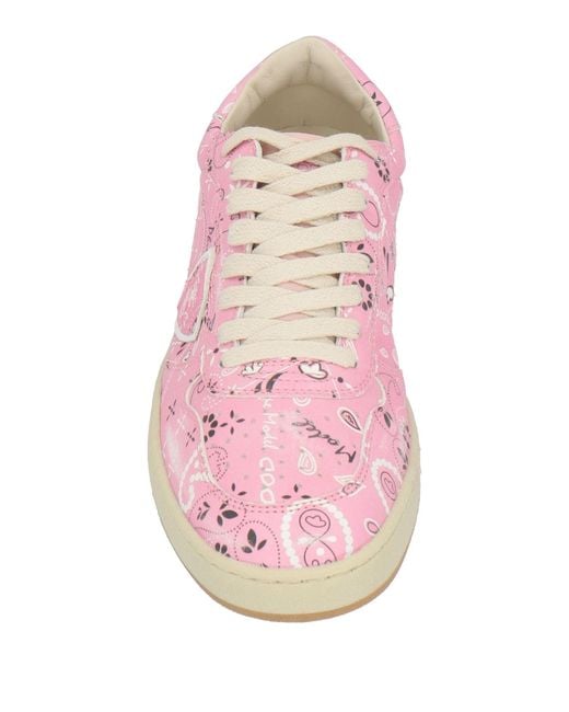 Philippe Model Pink Sneakers