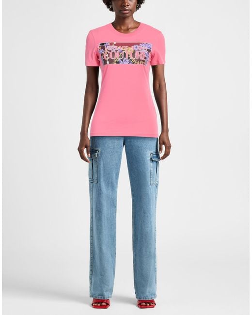 Versace Jeans Couture Pink T-shirt