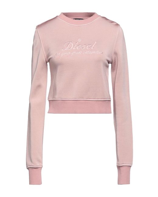 DIESEL Pink Sweatshirt