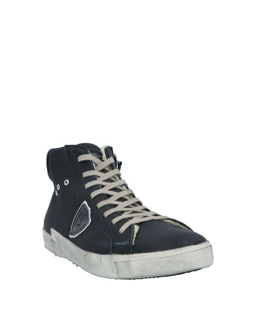 Philippe Model Black Trainers for men