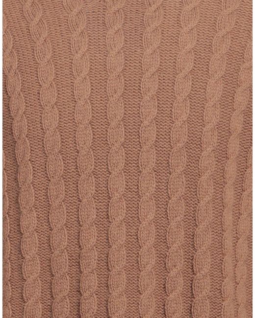 Zanone Brown Turtleneck for men