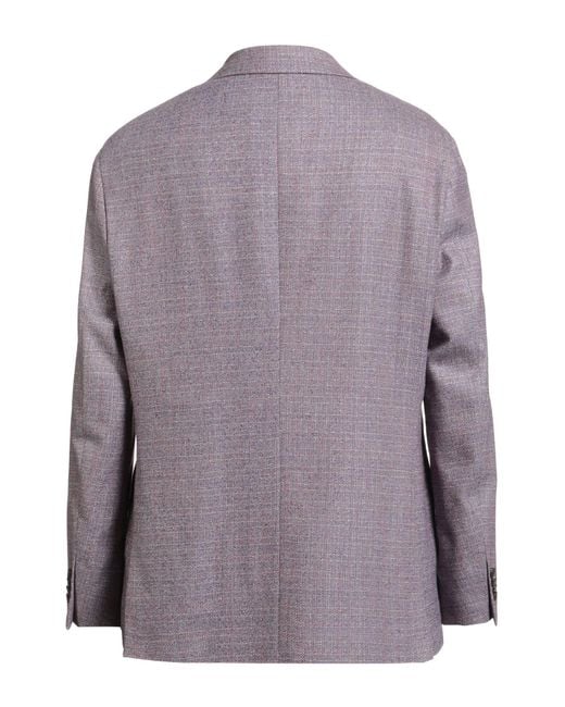 Etro Purple Mauve Blazer Wool for men