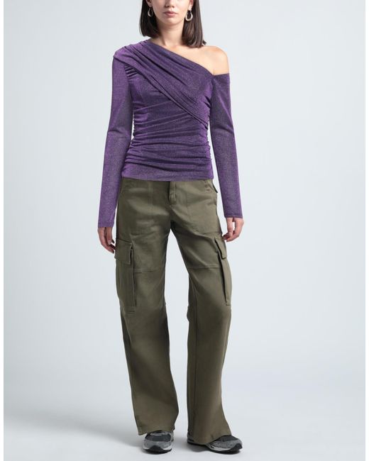 Camiseta MSGM de color Purple