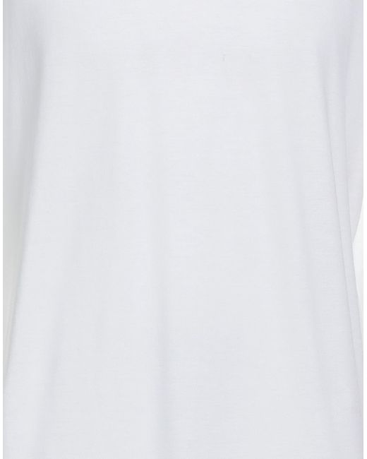 Camiseta Zanone de hombre de color White
