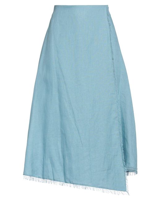 Hc Holy Caftan Blue Midi Skirt