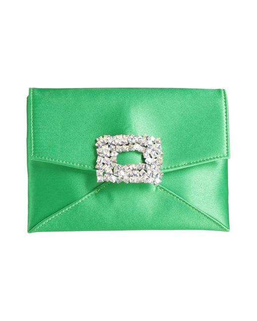 Twenty Four Haitch Green Handbags