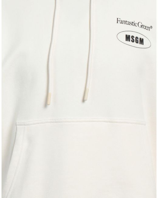 MSGM White Sweatshirt for men