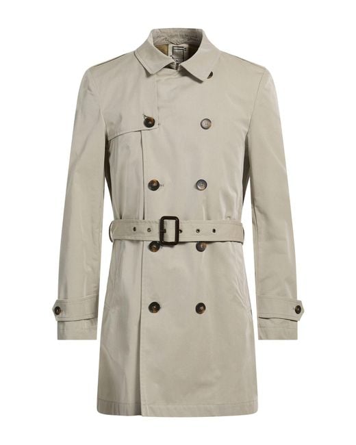 L'IMPERMEABILE White Overcoats & Trench Coats for men