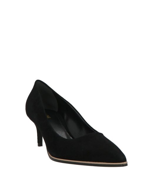 Pollini Black Pumps Leather