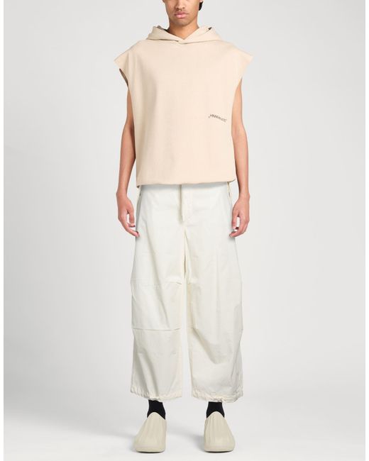 Autry White Pants Cotton, Polyamide for men