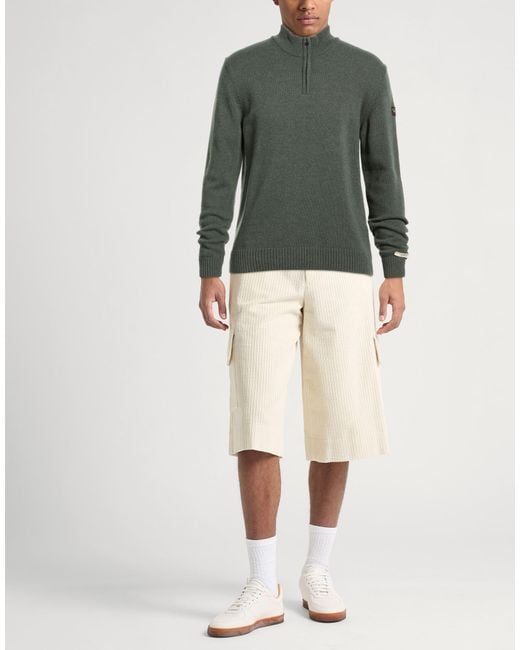 Paul & Shark Green Turtleneck for men